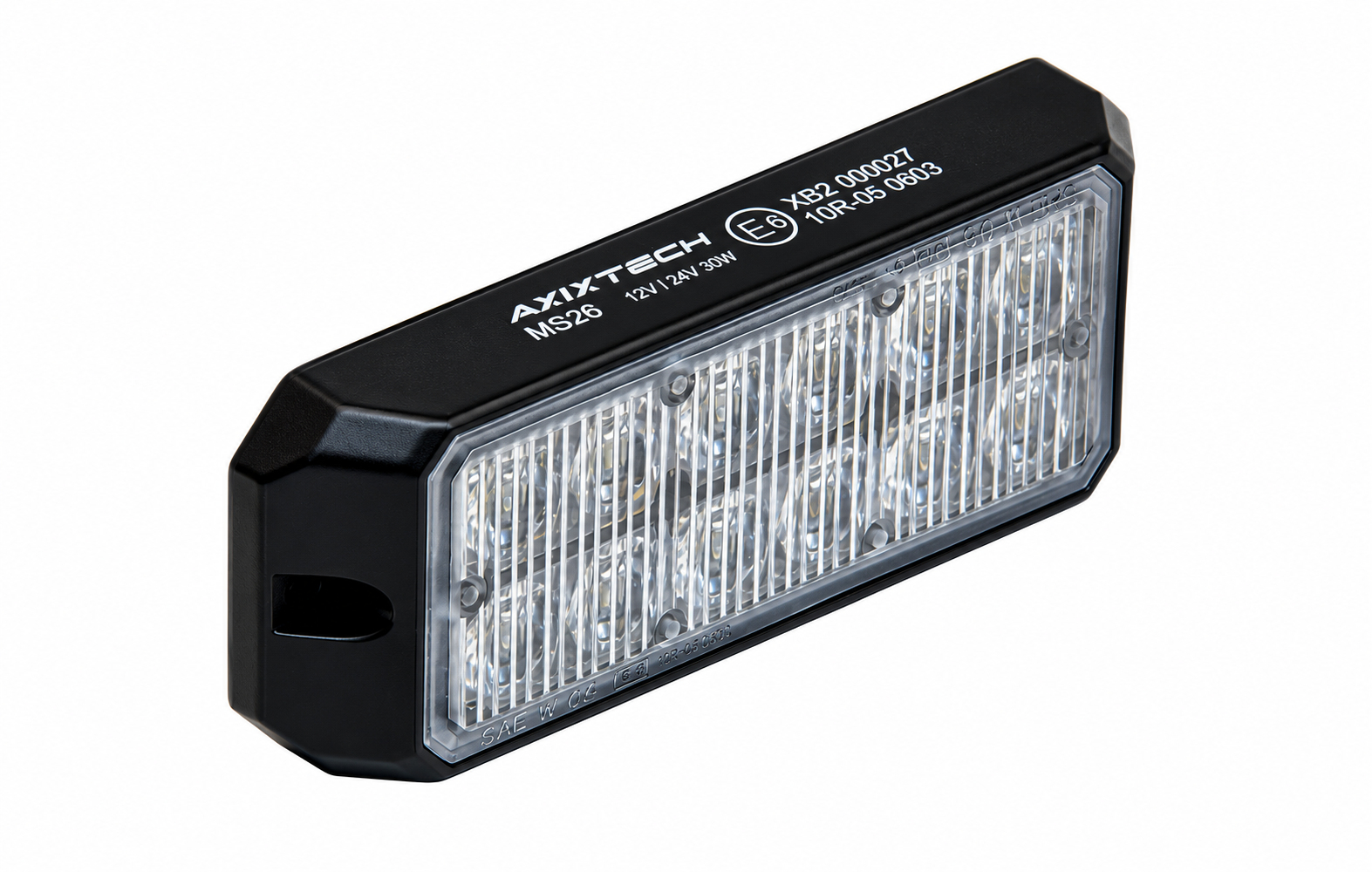 MS26 S | LED Frontblitzer / Heckblitzer | Warnleuchte | 12/24VDC | Axixtech