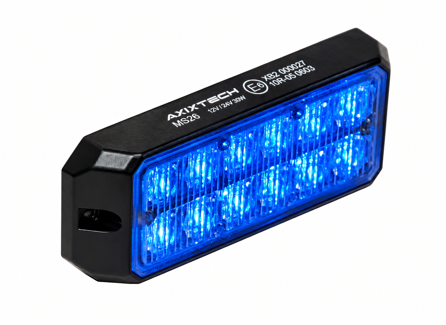 MS26 S | LED Frontblitzer / Heckblitzer | Warnleuchte | 12/24VDC | Axixtech