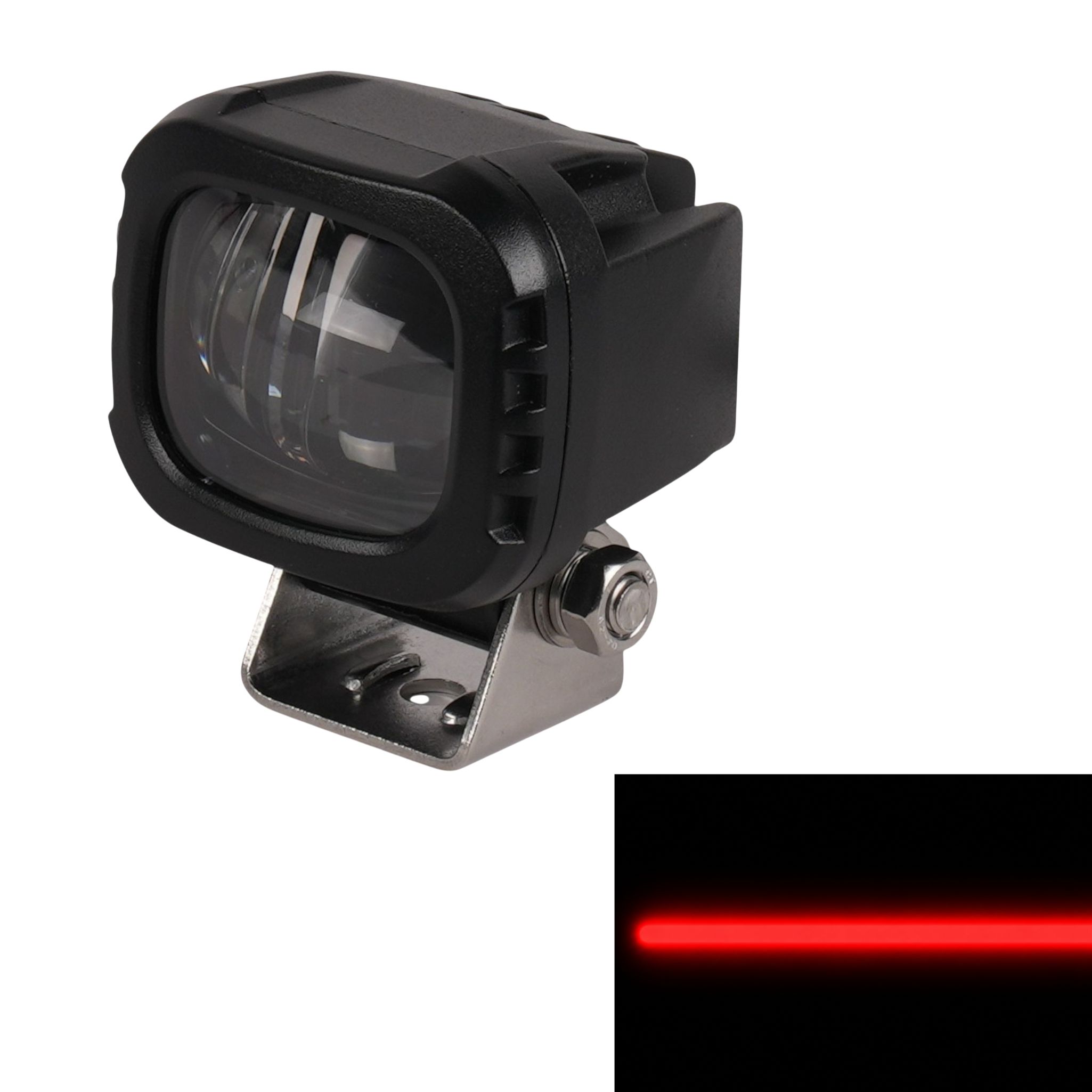 Linie | LED Sicherheitszonen Projektor Strahler für Gabelstapler | 10-80VDC