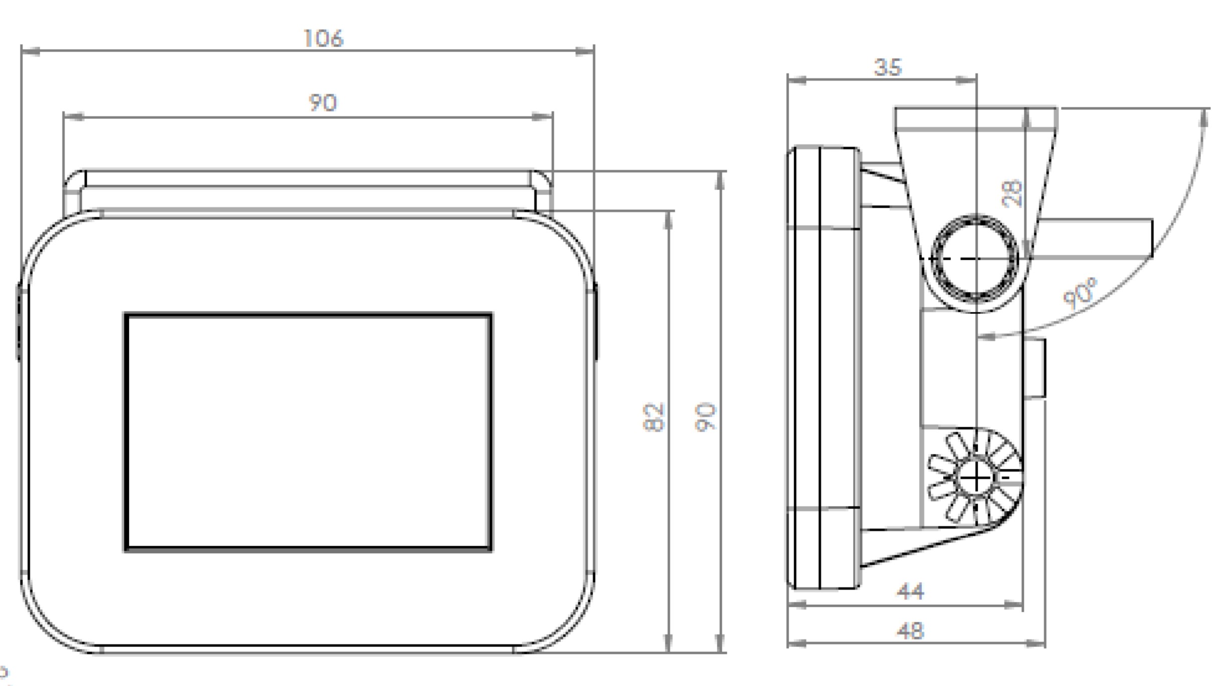 WL-HD6M_LED-Arbeitsscheinwerfer-Magnet-Bild-Abmessungen