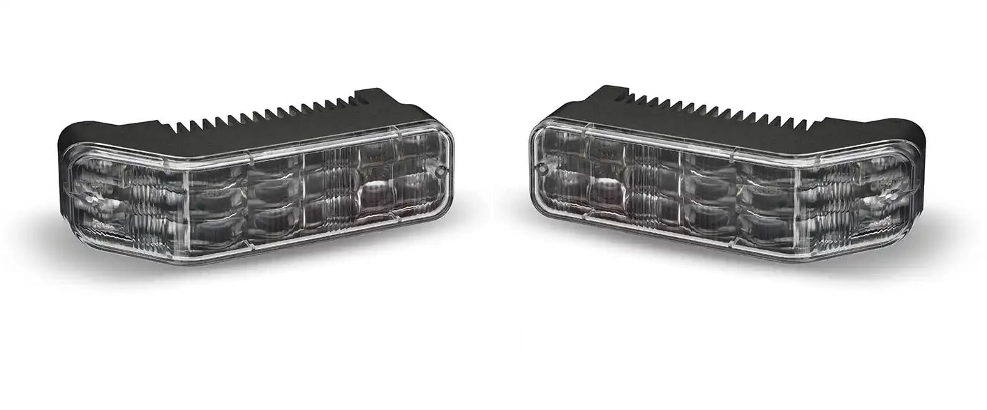 FBMOT | LED Frontblitzer - Kreuzungsblitzer für Motorräder, ATV usw.