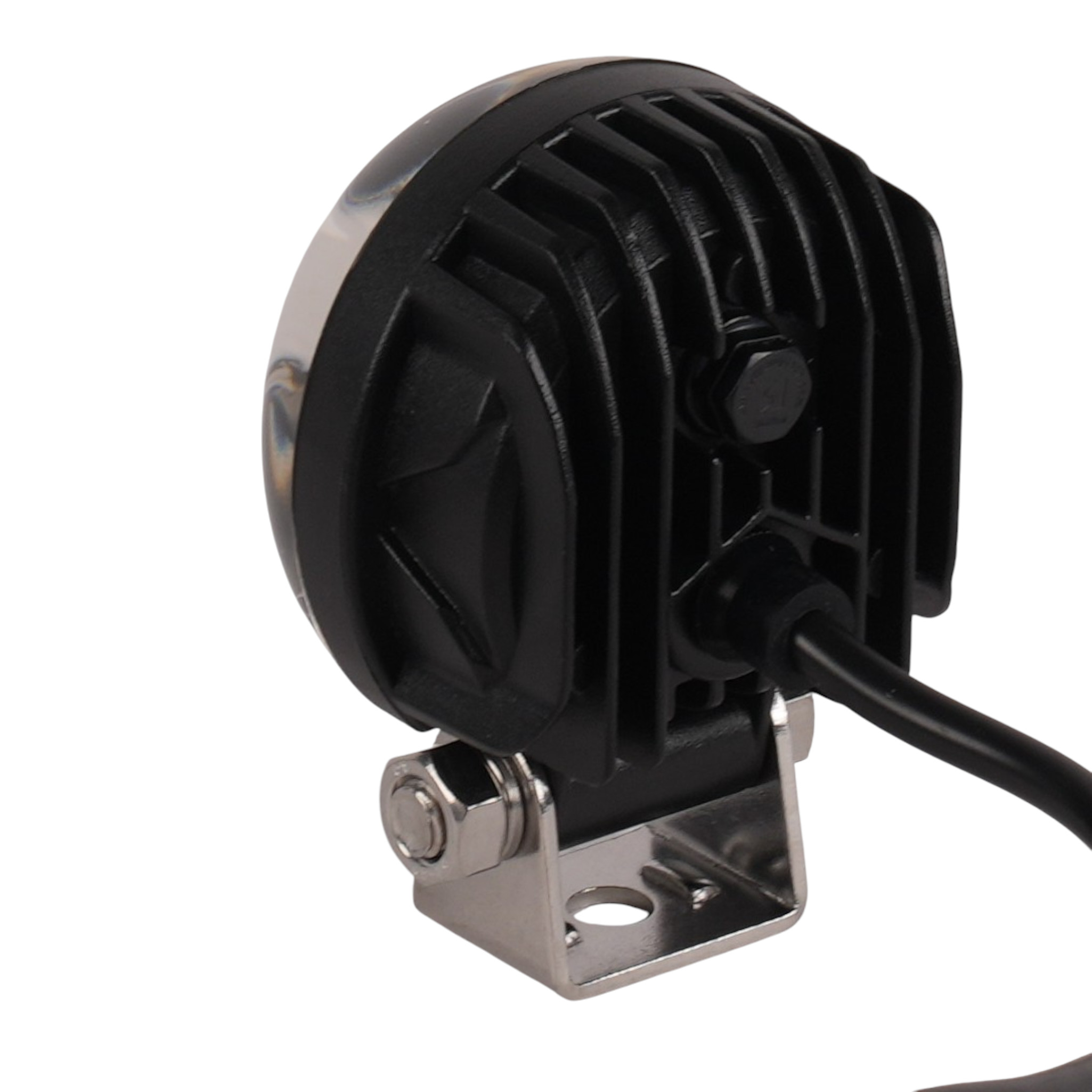 Roter Halbkreis | LED Sicherheitszonen Projektor Strahler für Gabelstapler | 10-80VDC