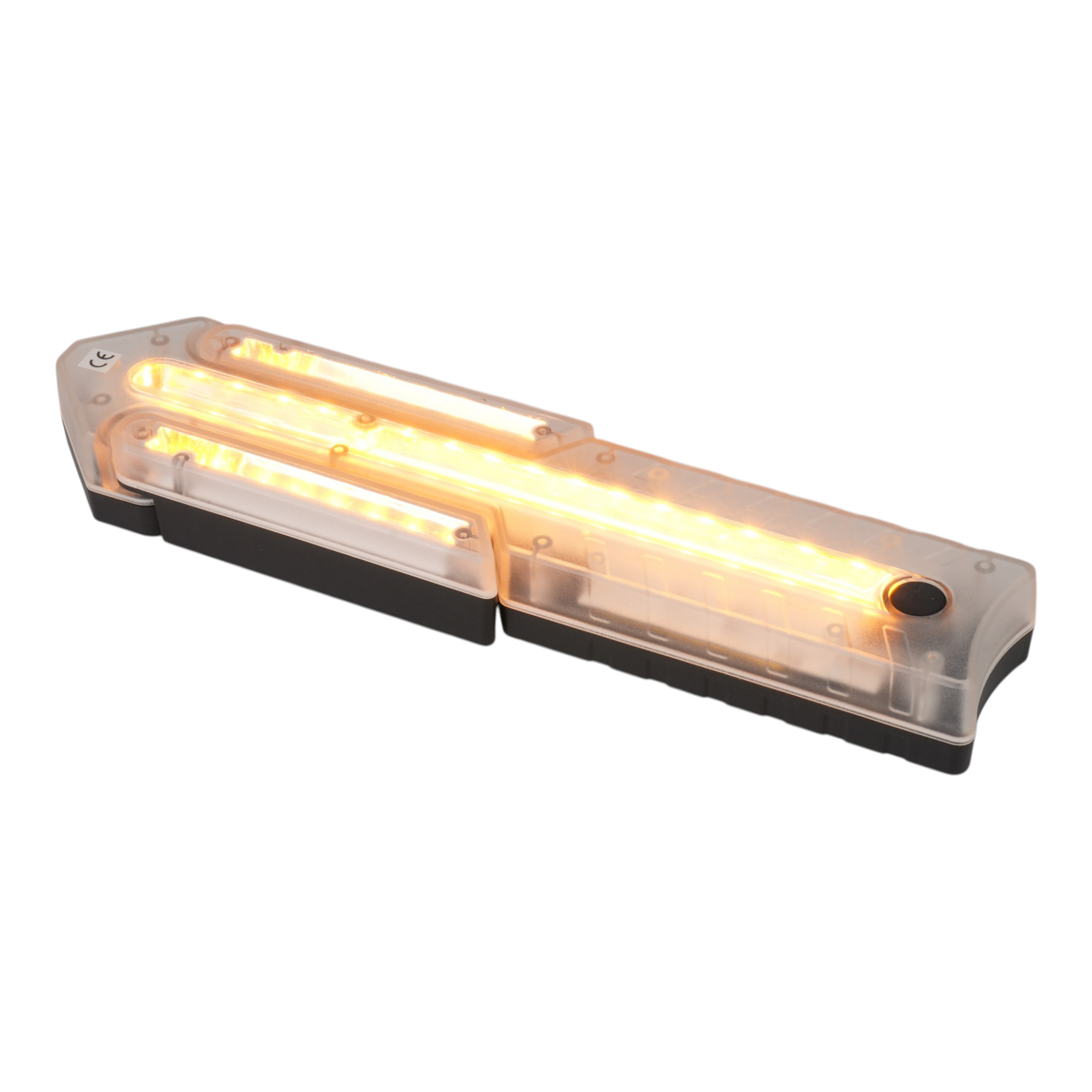 WPF | Notfall LED Warnpfeil mit Magnet,- und Leitkegelhalterung | klappbar | Akku