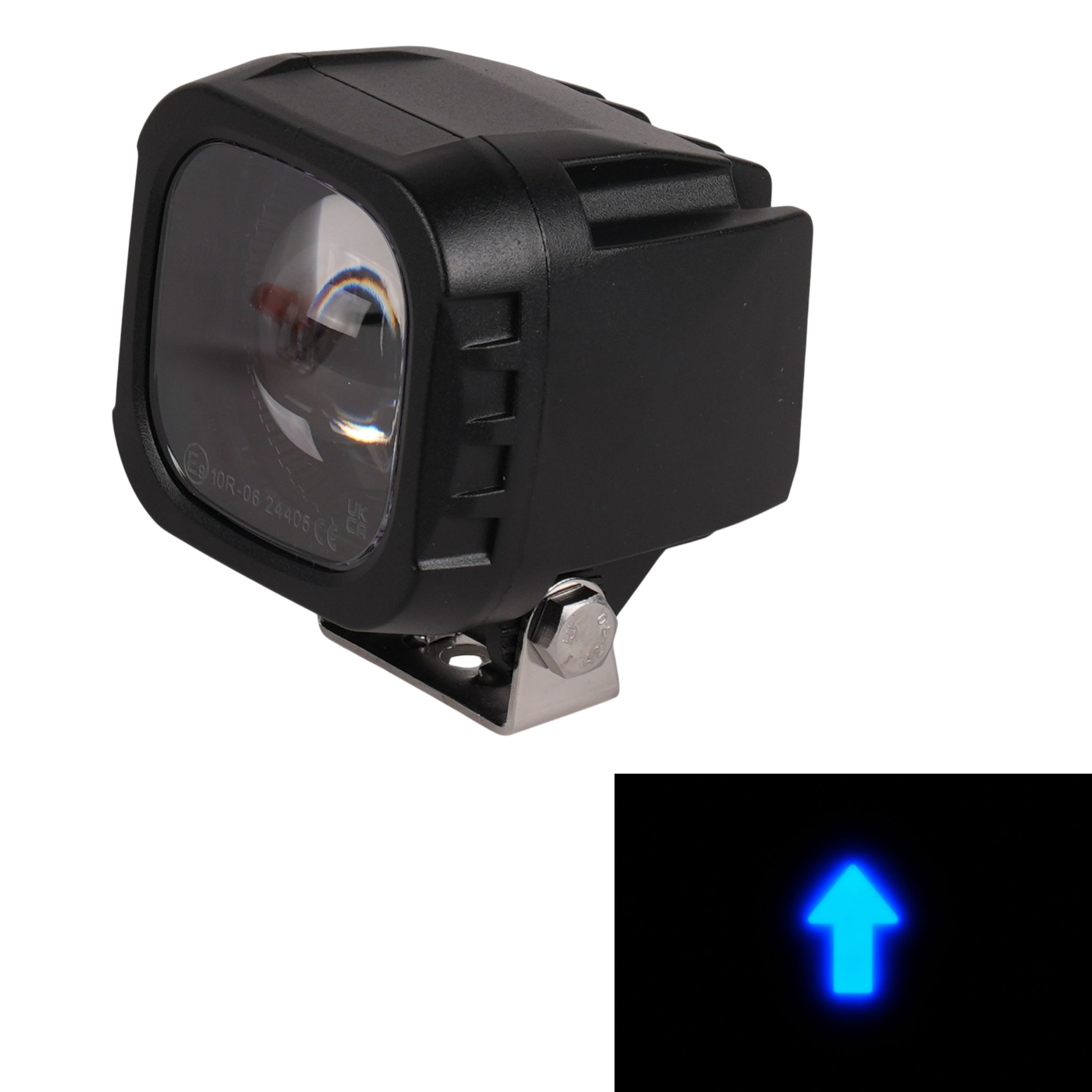 Pfeil | LED Fahrtrichtungsprojektor Strahler für Gabelstapler | 10-80VDC Kopie