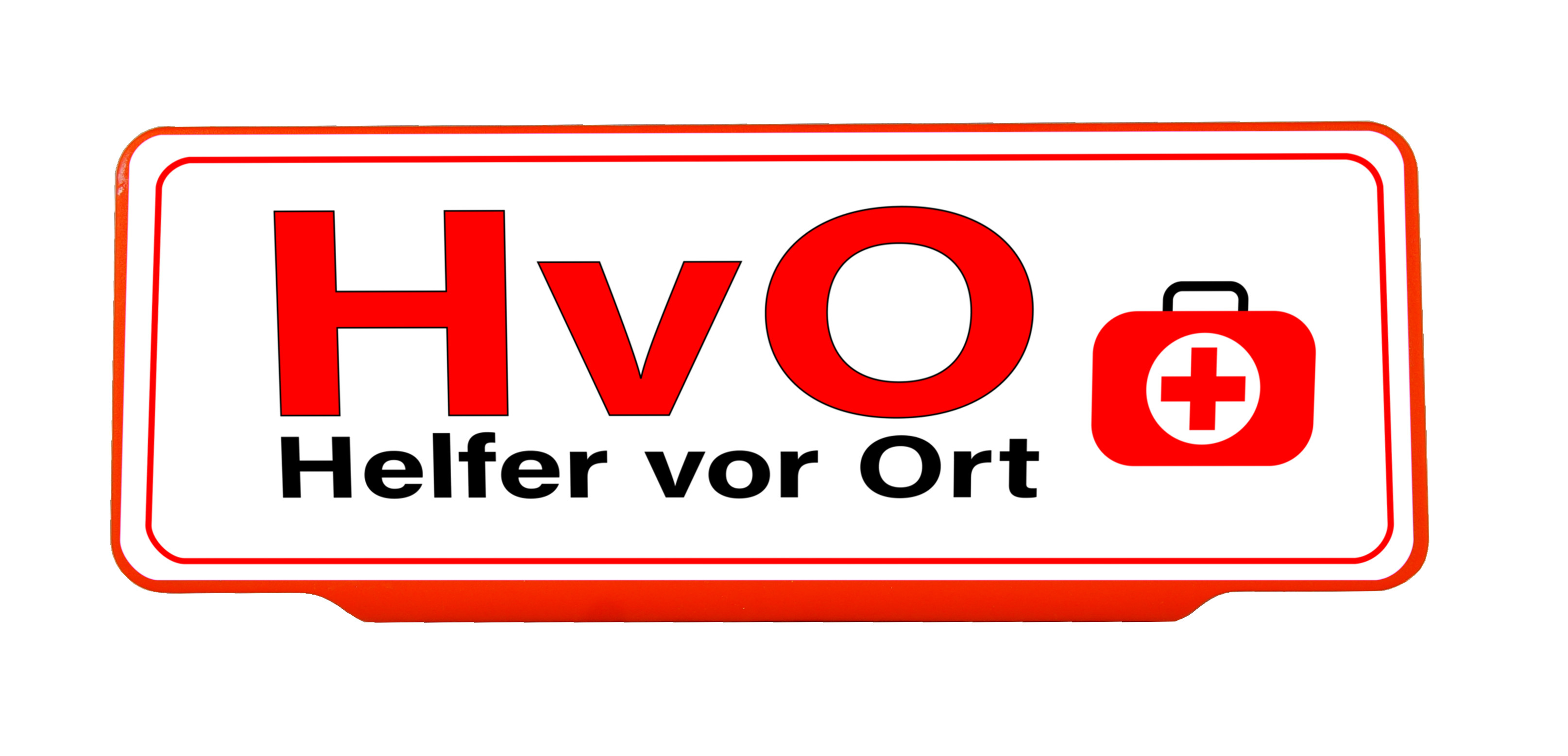 Einsatzschild_HvO_Rot