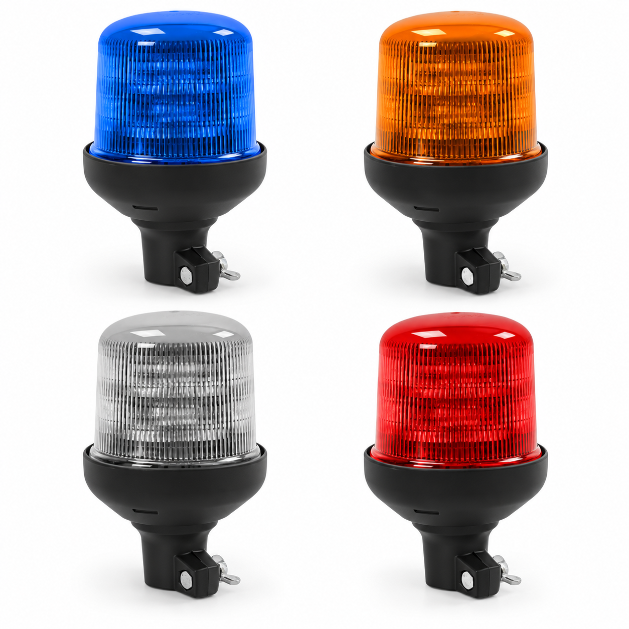 WB14 | LED Rundumleuchte | Axixtech  | Kennleuchte | DIN Stativmontage