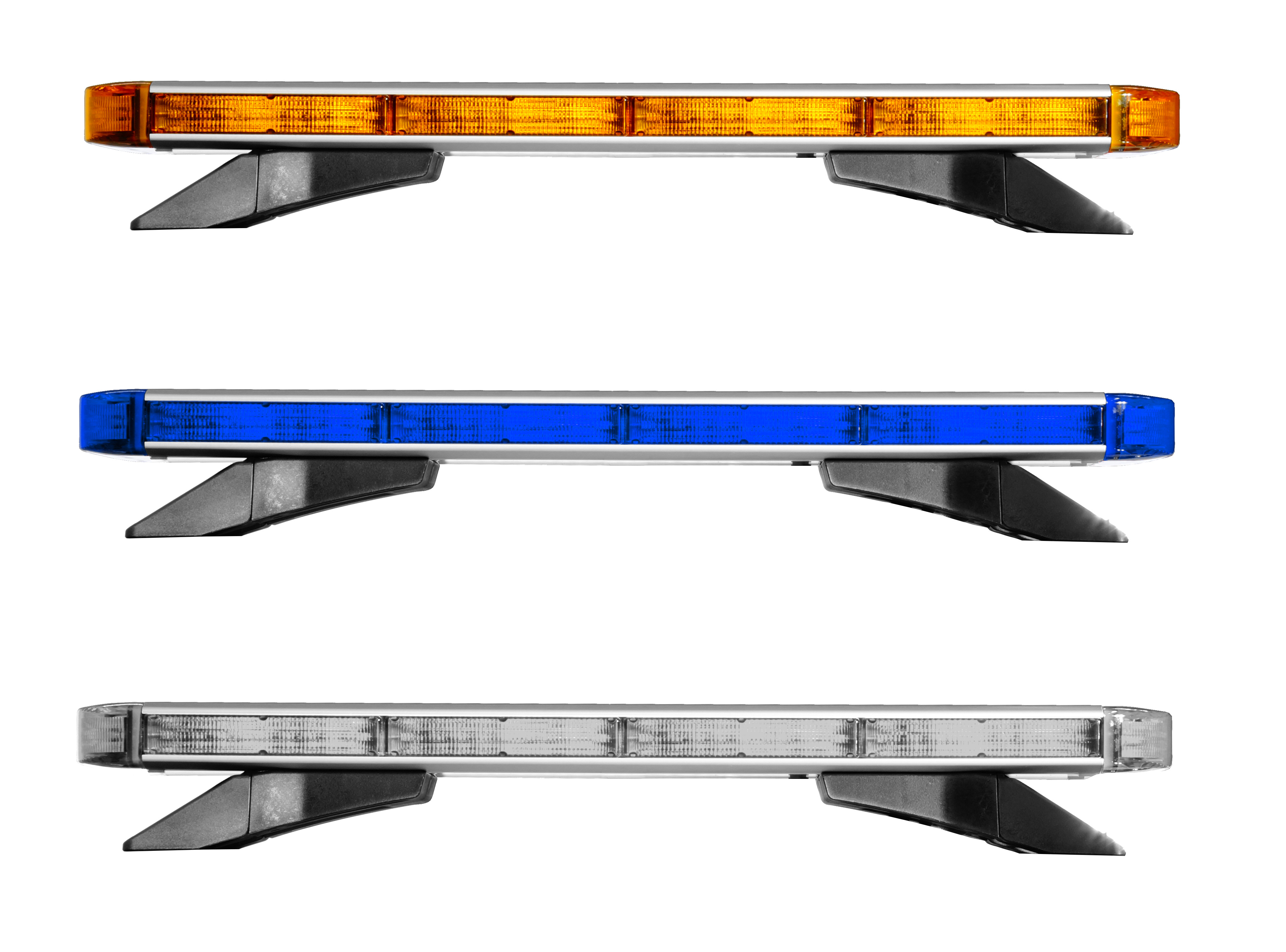 Trident LED Warnbalken, 608mm, Gelblicht, Blaulicht