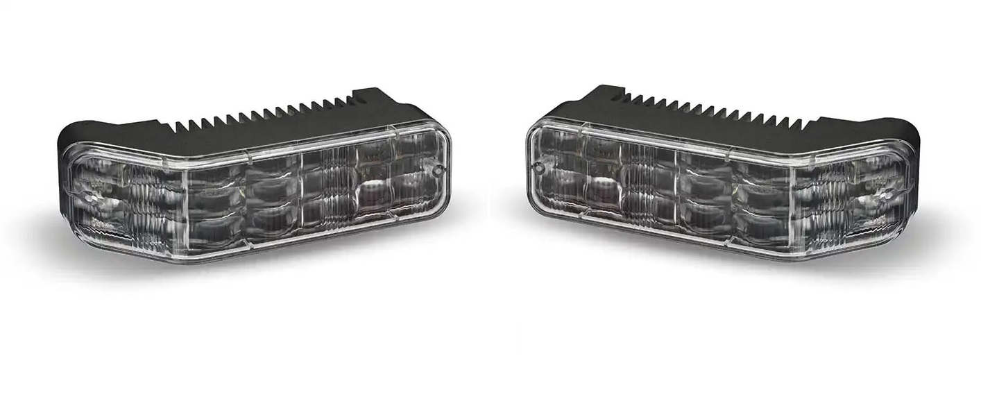 LED Frontblitzer Set / Kreuzungsblitzer - für PKW, LKW oder